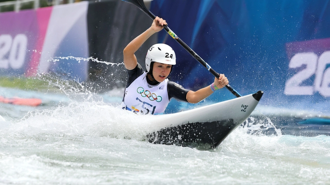 Ana Sátila se Classifica para a Final de Canoagem Slalom nas Olimpíadas de Paris 2024