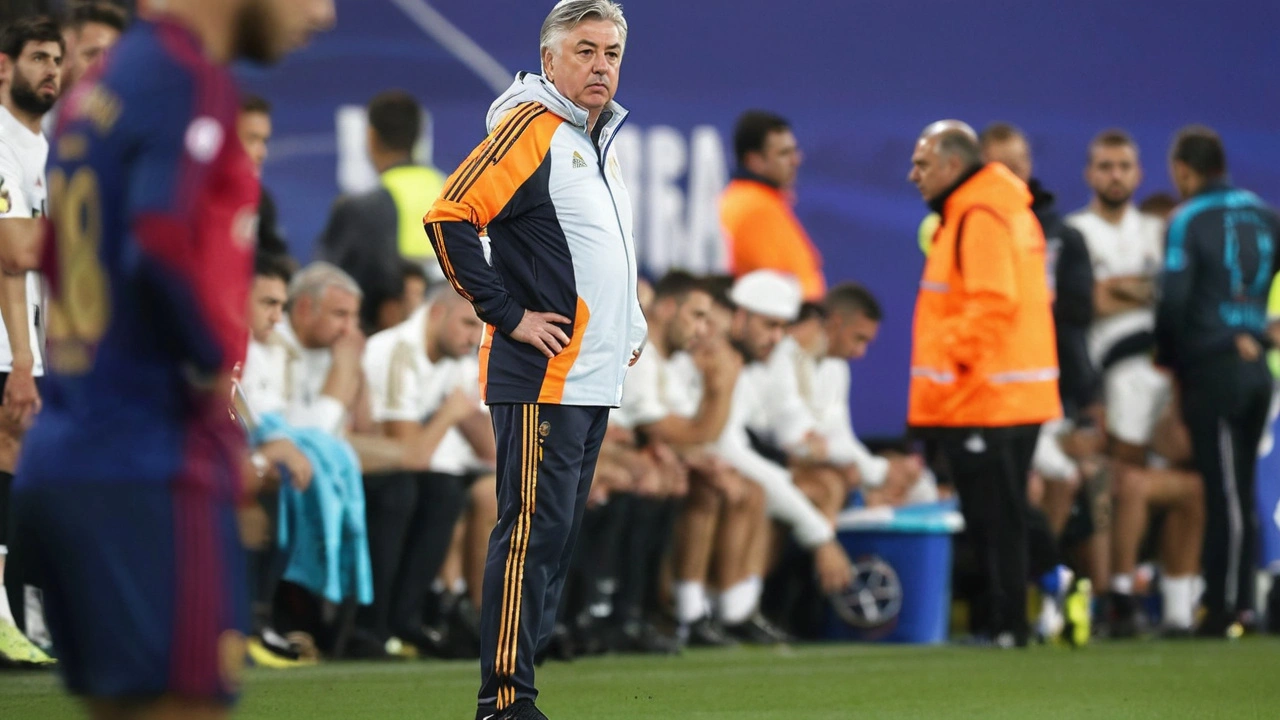 Carlo Ancelotti Explica Derrota do Real Madrid no El Clasico Contra o Barcelona