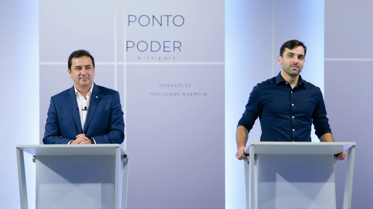 Debate entre candidatos à Prefeitura de Fortaleza: André Fernandes e Evandro Leitão expõem propostas e confrontos