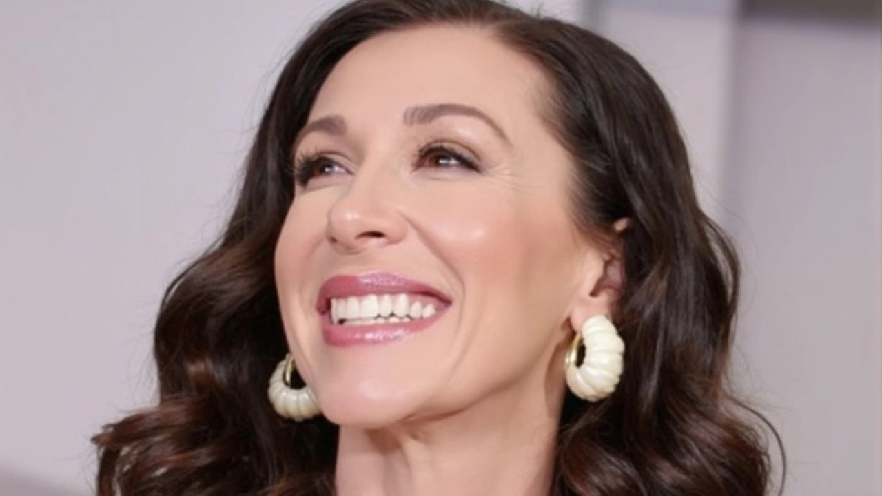 Claudia Raia rouba a cena sem sutiã na festa de 60 anos da Globo