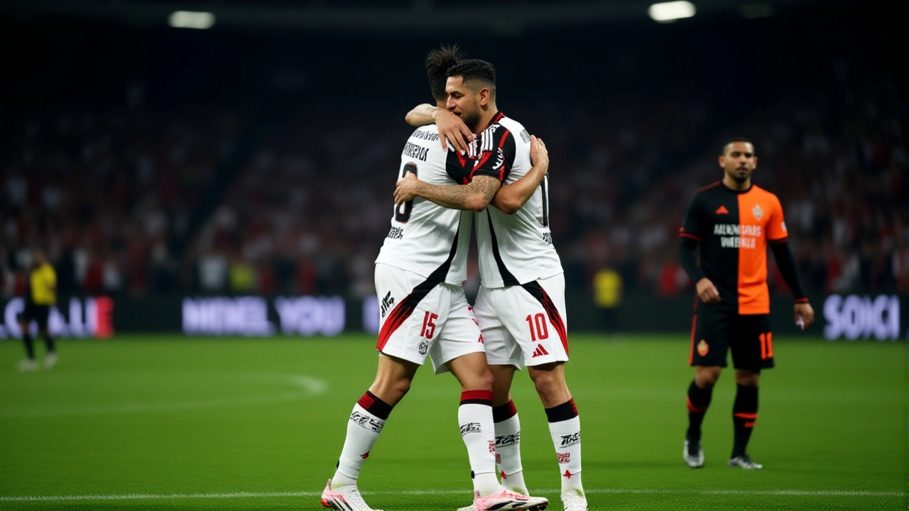 Flamengo vira 2 a 1 sobre o Corinthians e lidera o Brasileirão