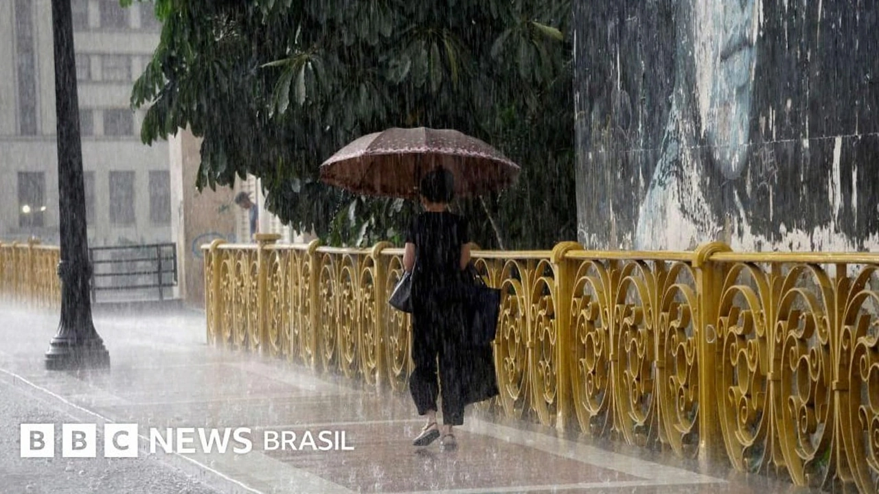 INMET alerta para chuvas intensas e tempestades em 14 estados nesta quarta-feira, 5 de novembro