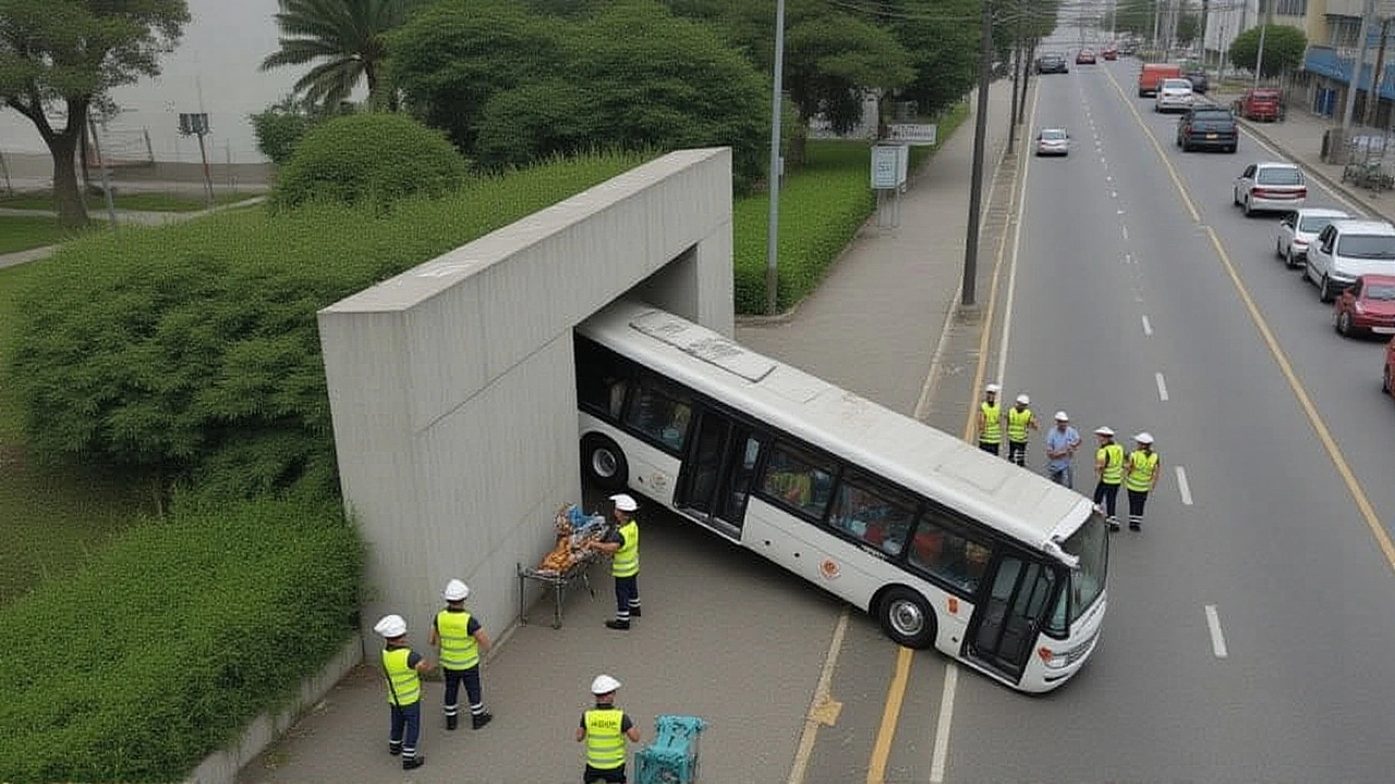 Ônibus perde controle e atinge 16 veículos na Raposo Tavares em SP, deixando 13 feridos