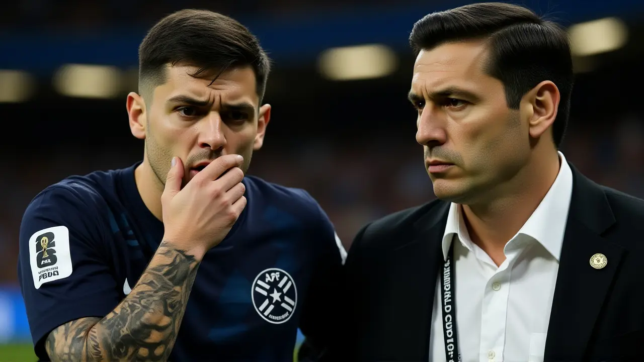 Almirón é primeiro expulso por "Protocolo Vini Jr." na Copa de 2026
